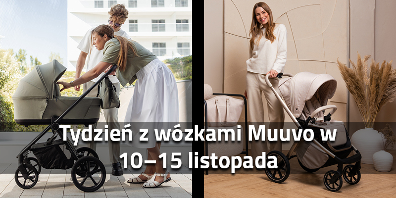 Polska jakość, miejski styl – tydzień z wózkami Muuvo w SaturBaby