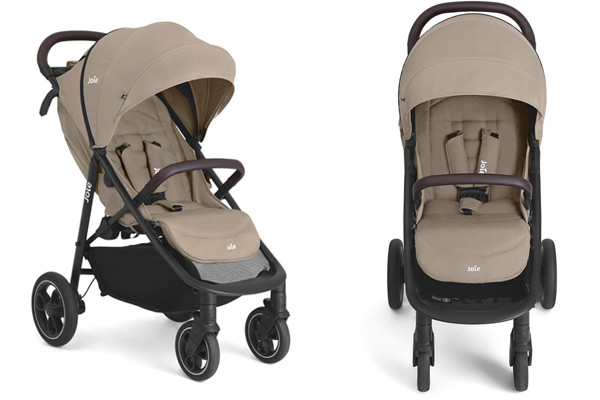 Stylowy wózek Joie Litetrax Pro spacerowy z budką UPF50+