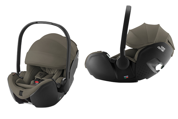 Fotelik samochodowy Britax Romer Baby Safe Pro z rozkładanym oparciem i regulowanym kątem pochylenia - nosidełko dla noworodka od urodzenia do około 15 miesiąca