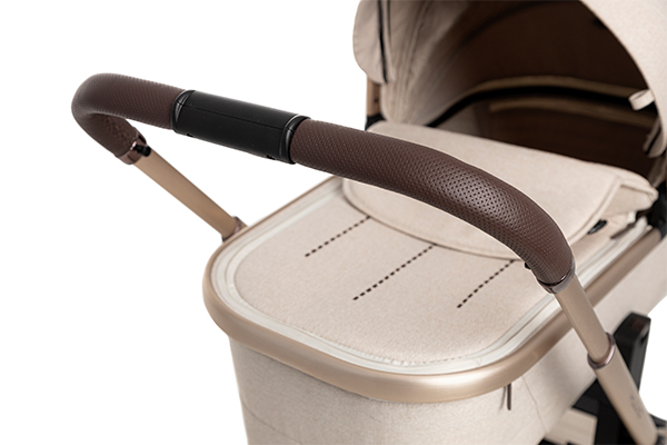 Wózek dziecięcy z gondolą Muuvo Quick Boho brązowy