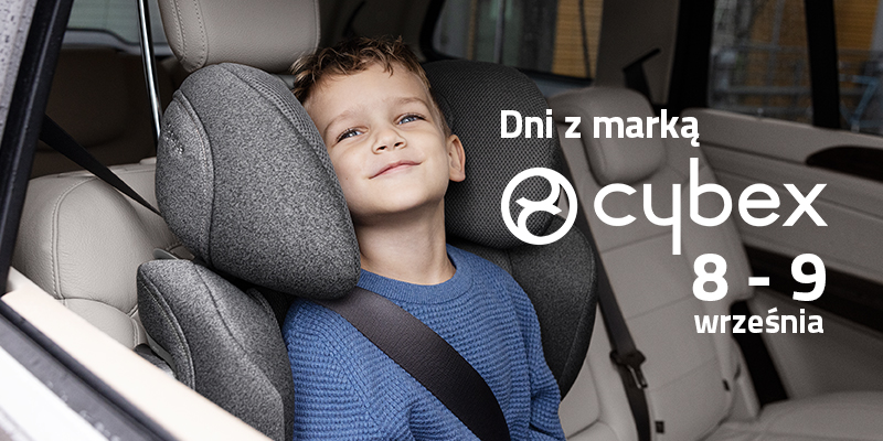 Dni z marką Cybex w skepie SaturBaby.pl w Warszawie 8-9 września 2023