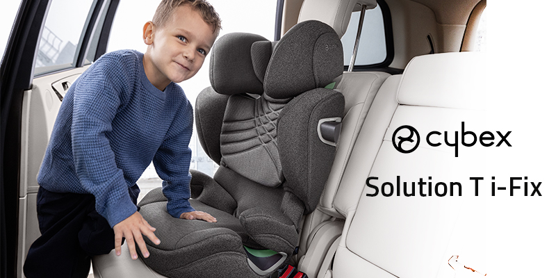 Fotelik Cybex Solution T i-Fix - 5 powodów, dlaczego warto go kupić.