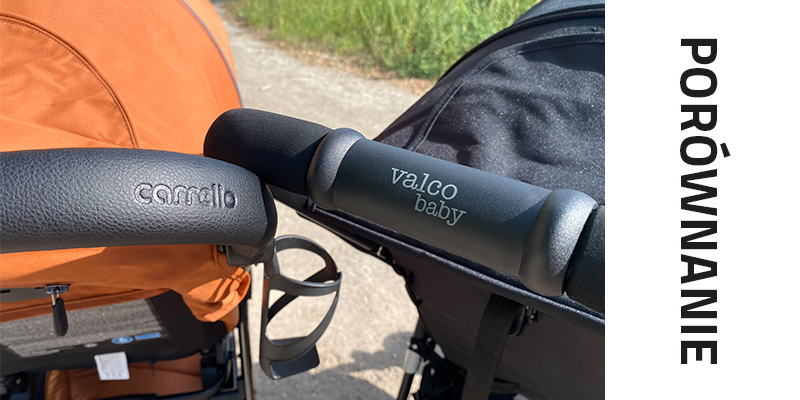 PORÓWNANIE wózków Carrello Bravo Plus 2023 i Valco Baby Snap 4