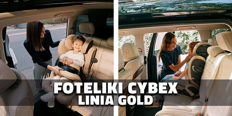 Foteliki samochodowe Cybex - linia GOLD