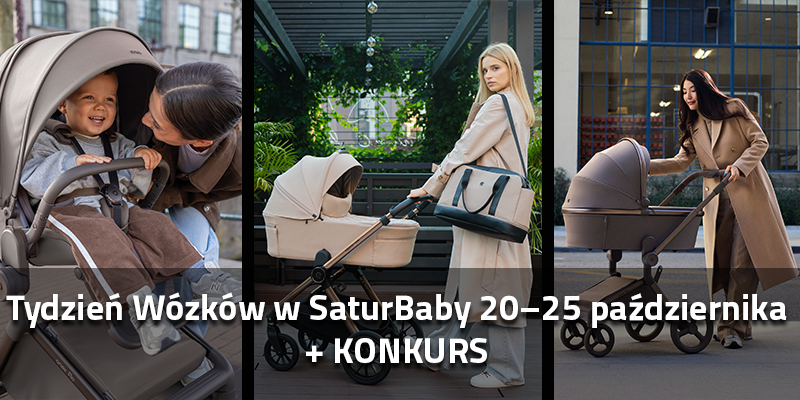 Tydzień Wózków w SaturBaby 20–25 października + KONKURS