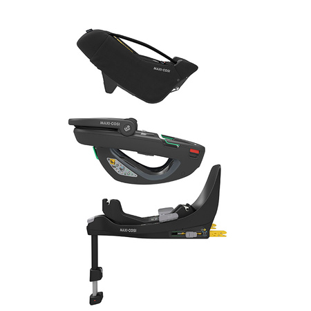Maxi Cosi Coral 360 Essential Black Black Fotelik samochodowy 0-13kg