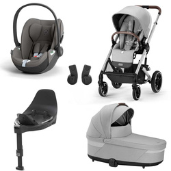 Cybex Balios S Lux Lava Grey zestaw 4w1 z fotelikiem Cloud T i-Size i bazą T