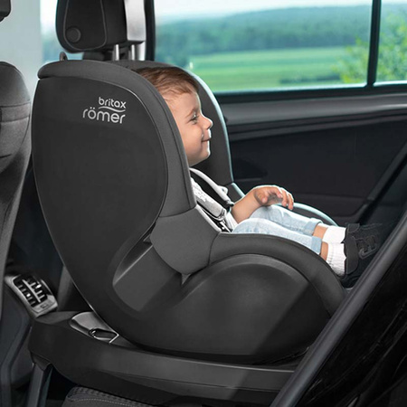Britax Romer Dualfix M Plus Space Black fotelik samochodowy 0-20 kg (61-105 cm)
