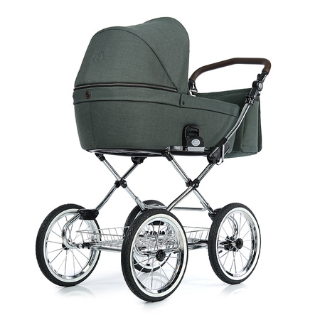 Roan Coss Classic Titanium wózek 2w1 głęboko-spacerowy