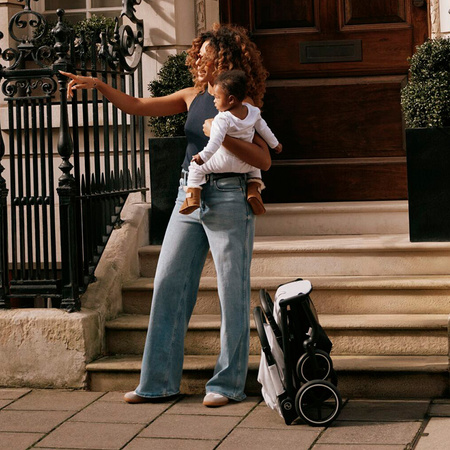 Cybex Beezy Canvas White Wózek spacerowy