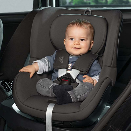 Britax Romer Dualfix M Plus Space Black fotelik samochodowy 0-20 kg (61-105 cm)