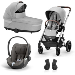 Cybex Balios S Lux Lava Grey zestaw 3w1 z fotelikiem Cloud T i-Size