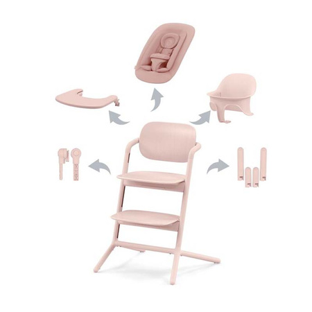 Cybex Lemo Pearl Pink krzesełko  4 w 1