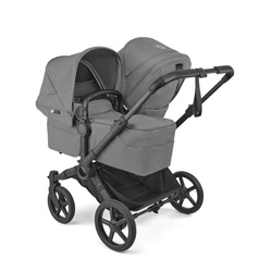 Bugaboo Donkey 6 Duo Black/Moon Grey wózek 2w1 dla dwójki dzieci w różnym wieku