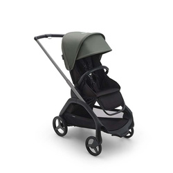 Bugaboo Dragonfly wózek spacerowy rama Graphite/Midnight Black-Forest Green