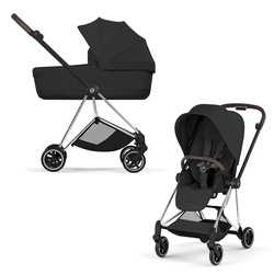 Cybex Mios 4.0 Style Chrome Brown Sepia Black wózek 2w1 głęboko-spacerowy