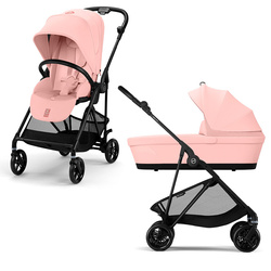 Cybex Melio 2025 Candy Pink wózek 2w1 głęboko-spacerowy