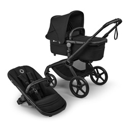 Bugaboo Fox 5 Renew Komplet Black/Heritage Black wózek 2w1 głęboko-spacerowy