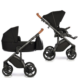 Roan Bass Next Black wózek 2w1 głęboko-spacerowy